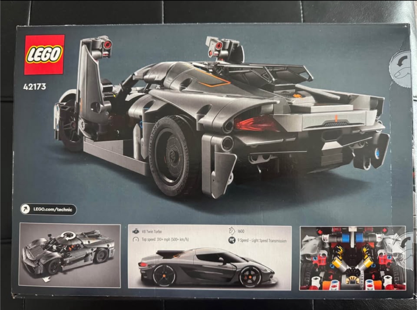 LEGO Technic Koenigsegg Jesko Absolut - 801 pcs - photo 2