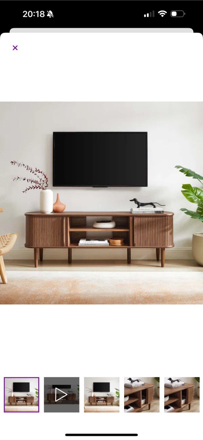 Mid-Century Modern TV Stand