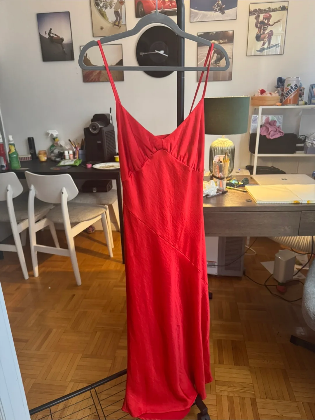 Oak + Fort Stunning Red Dress thumbnail