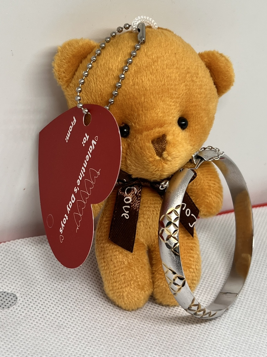 Silver and Gold Bangle Bracelet - photo 4