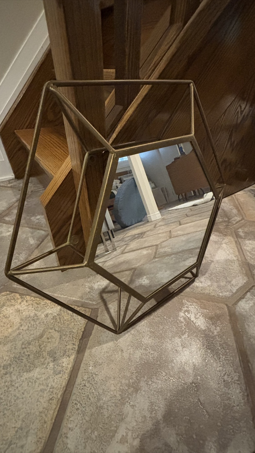 Geometric Wall Mirror
