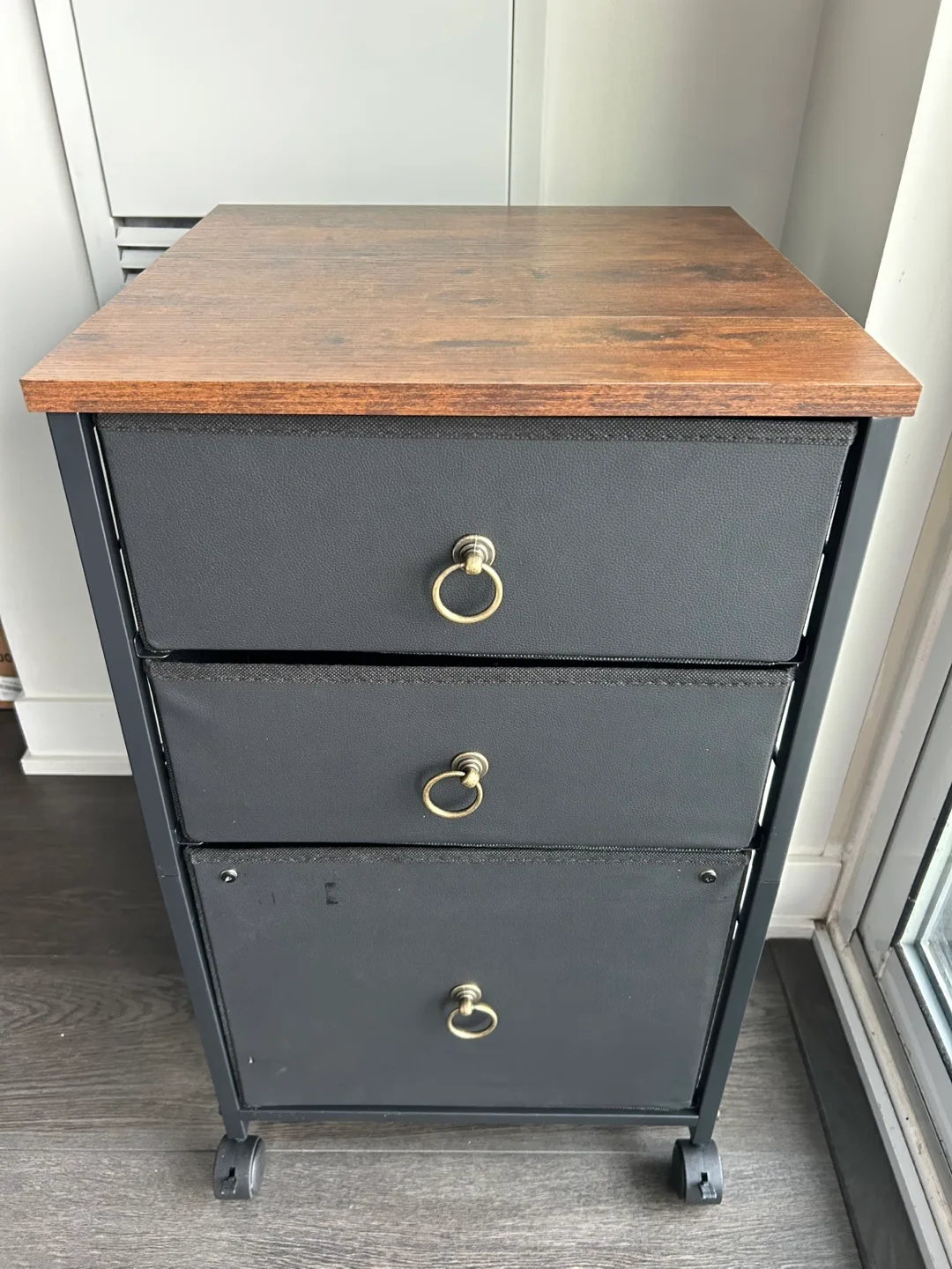 Rolling 3-Drawer Storage Cart thumbnail