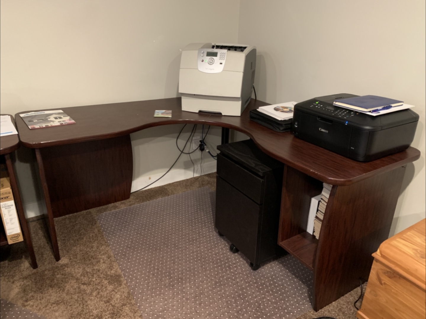 Corner Office Desk