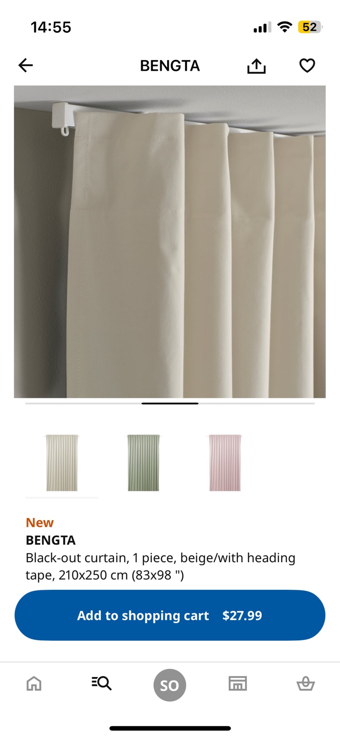 Ikea Light Blue Curtains - photo 2