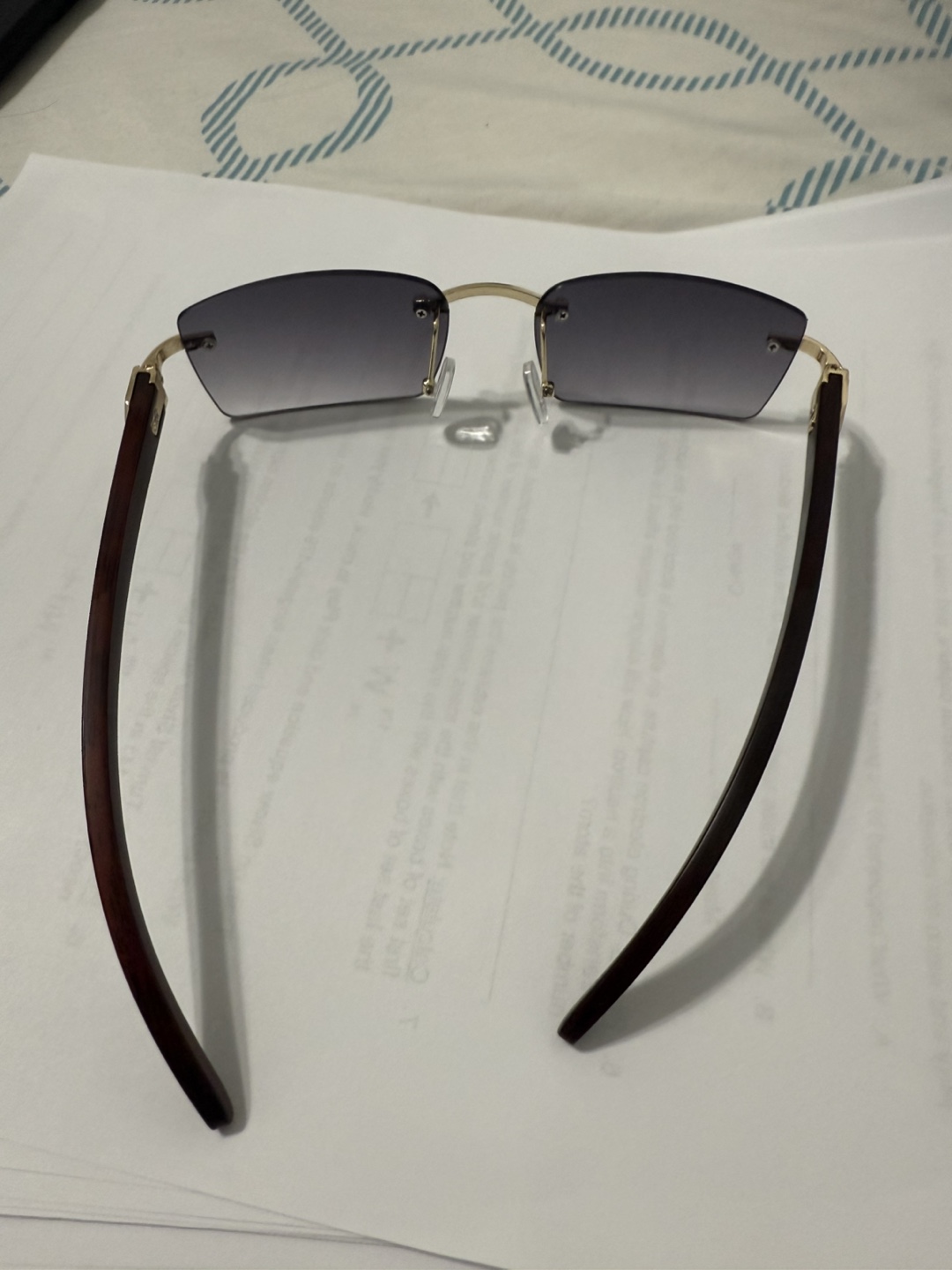 Rimless Grey/Blue glasses - photo 4