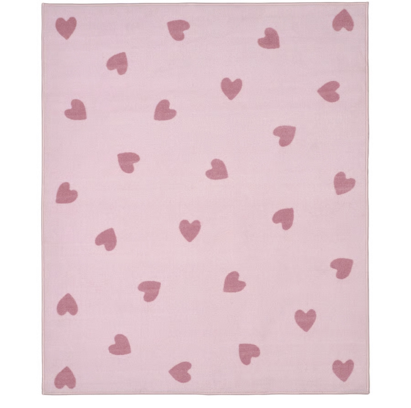 Pink Heart Rug