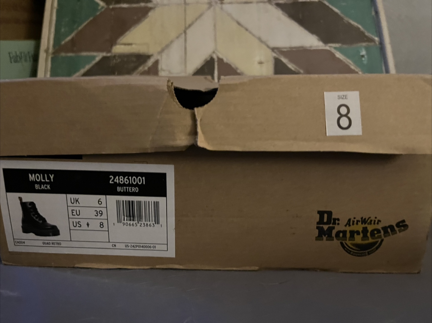 Dr. Martens Molly Black Boots - Size 8 - photo 5