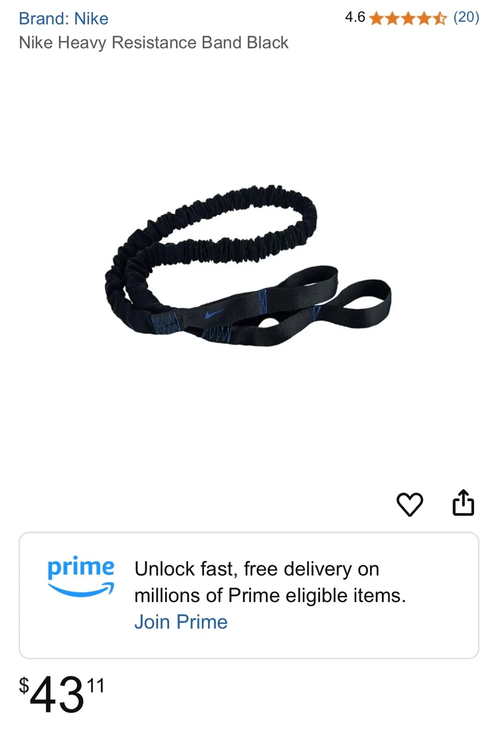 Nike Heavy Resistance Band image indicator(2)