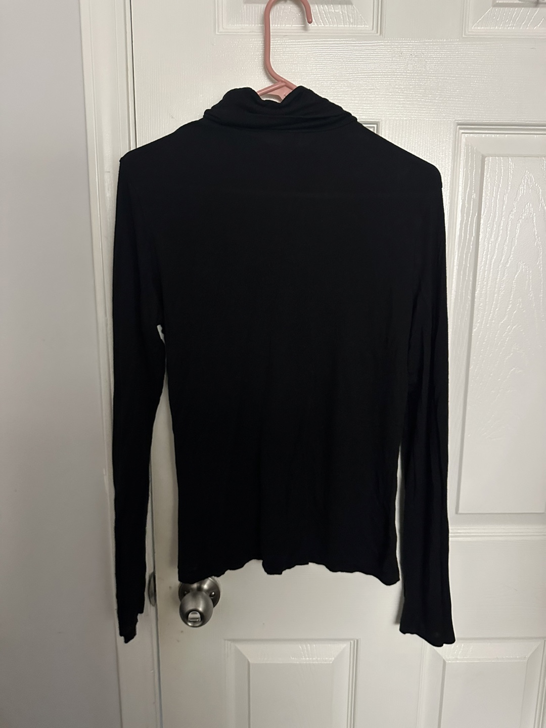 Black Turtle Neck Top - photo 2