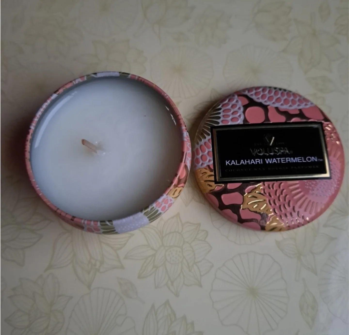 Voluspa Kalahari Mini  Watermelon Candle 🥕 thumbnail