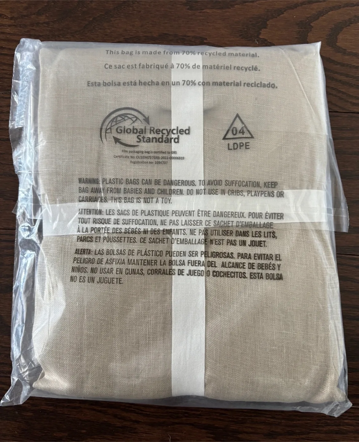 Pottery Barn Belgian Flax Linen Sheer Curtain 🥕 image indicator(3)