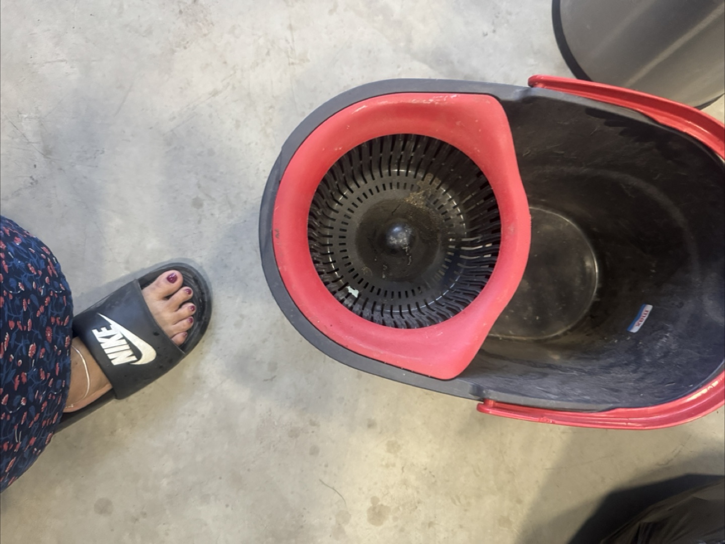 Waste bin and mop bucket set - photo 3