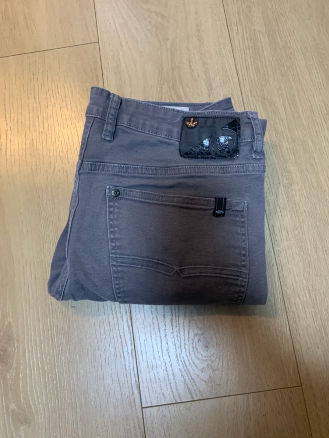 Grey Denim Jeans thumbnail