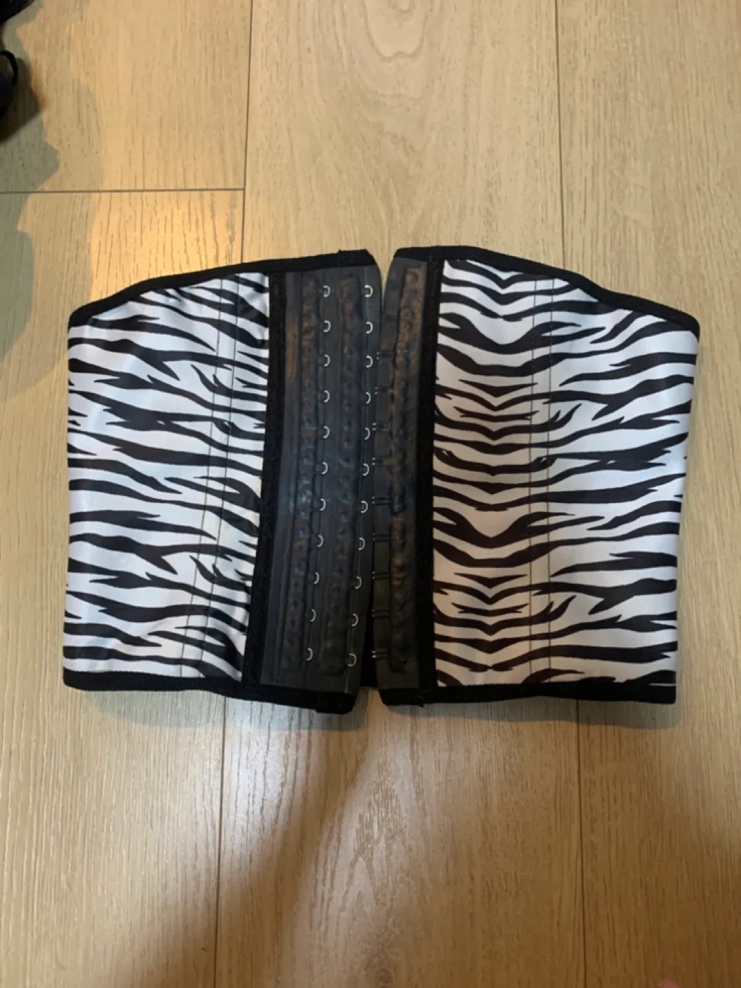 Zebra Print Corset Top thumbnail