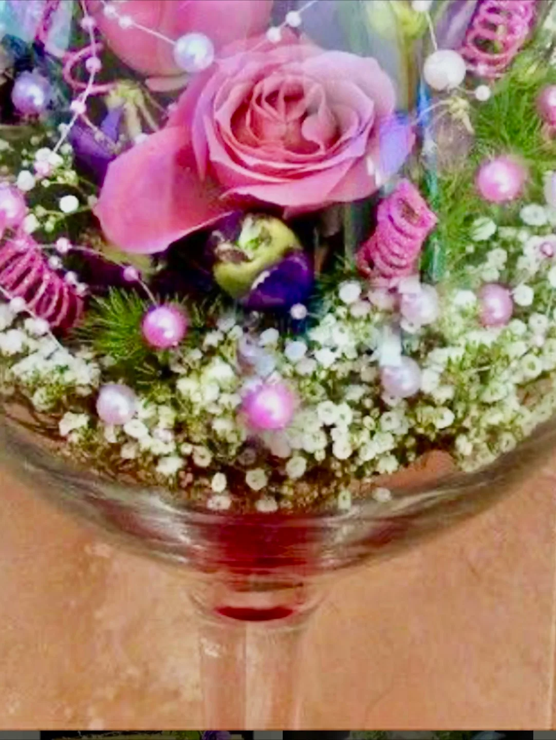 Large Clear Wine Glass for $50 image indicator(2)