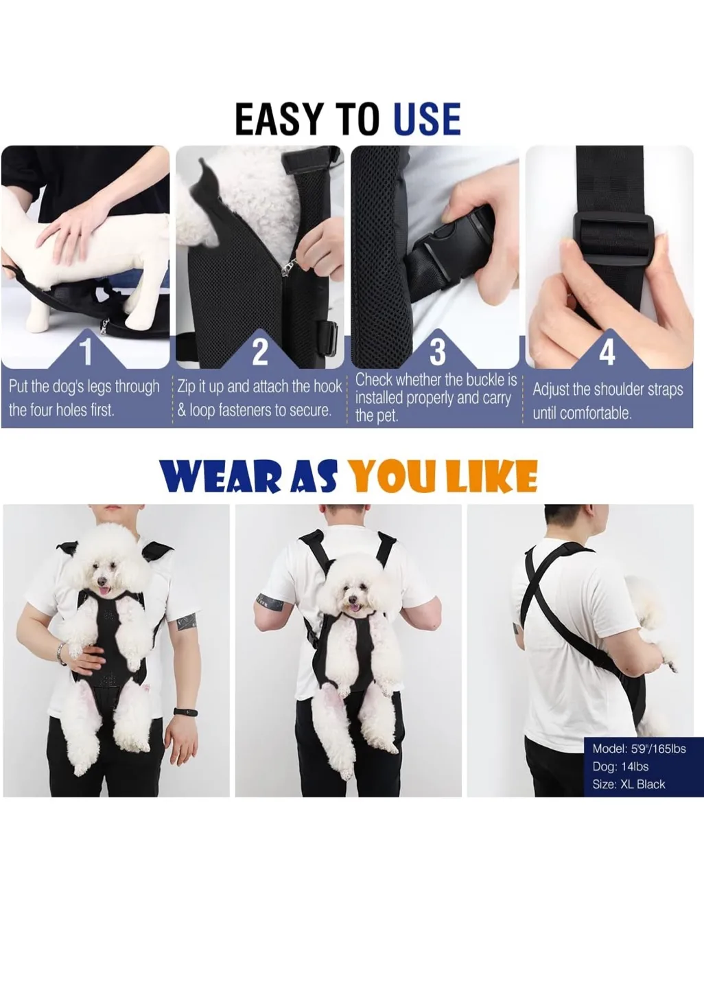 Pawaboo Pet Carrier Backpack image indicator(3)