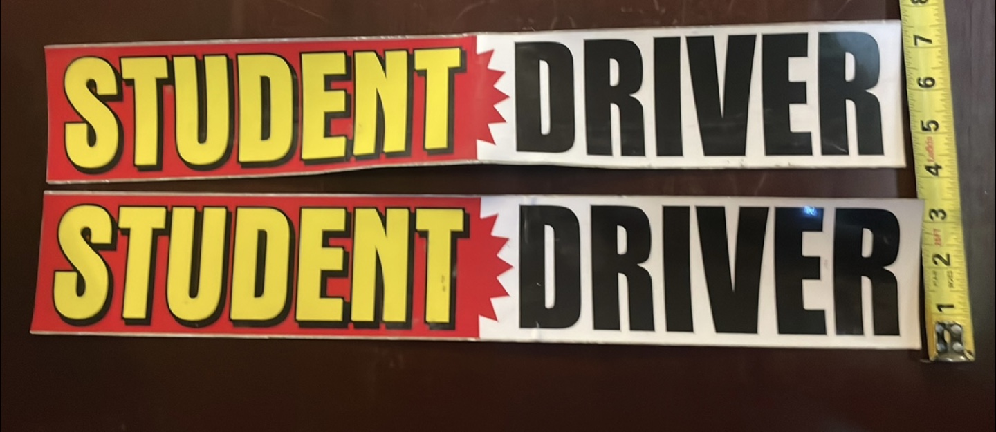Student Driver magnets - photo 3