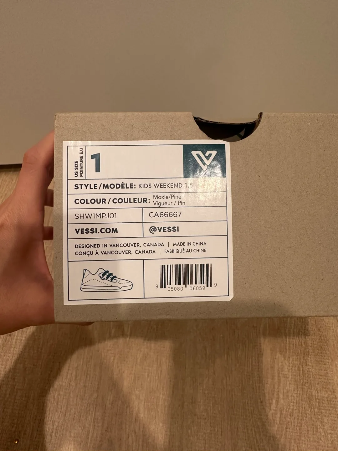 Vessi Kids Weekend - Size 1 image indicator(2)