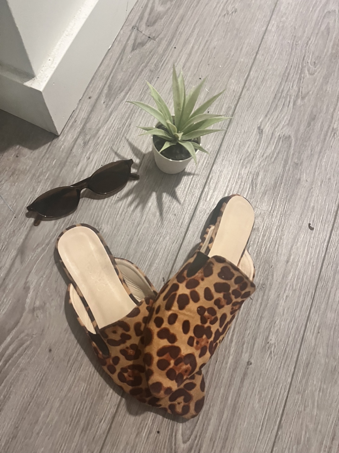Leopard Print Mules - photo 2