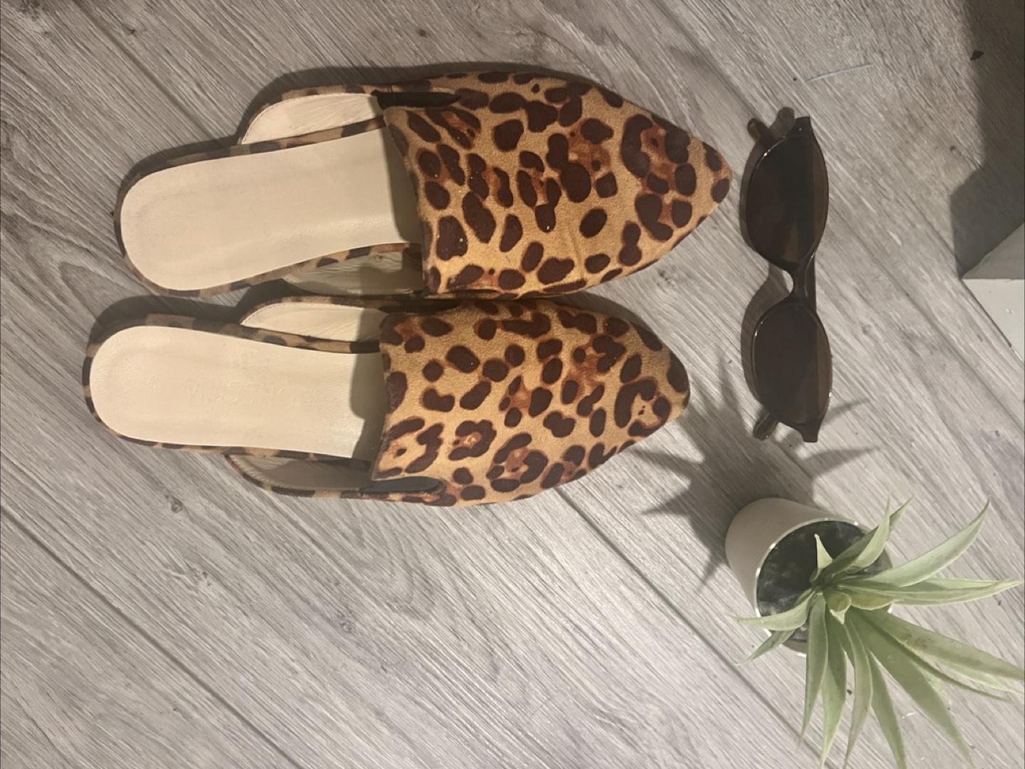 Leopard Print Mules - photo 3