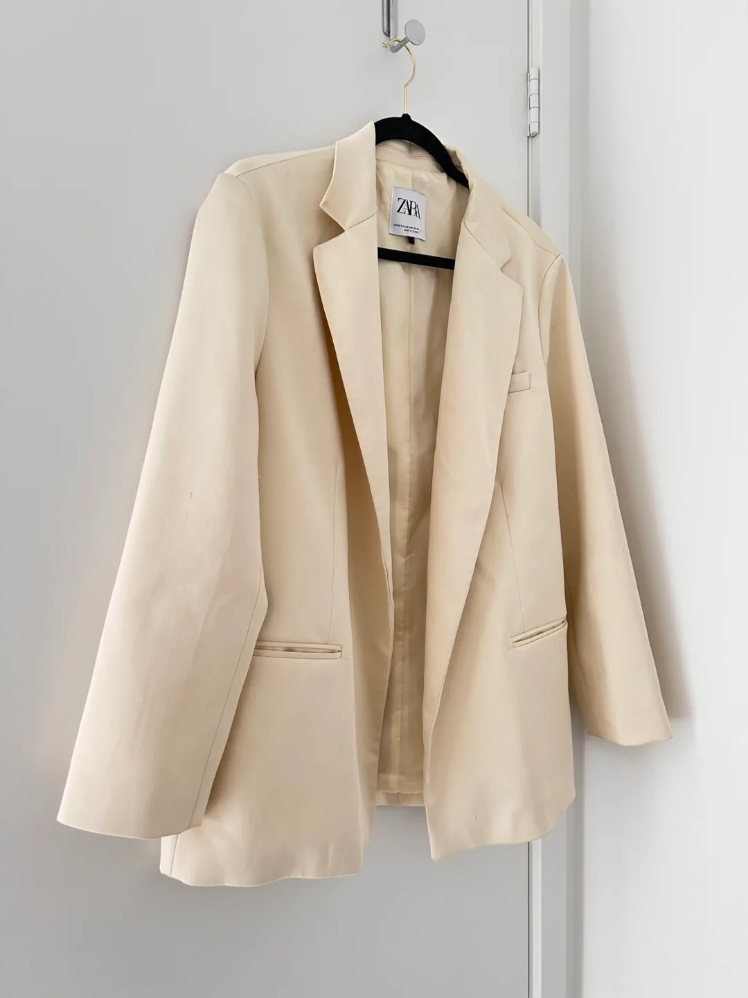 Zara Butter Yellow Coloured Blazer thumbnail