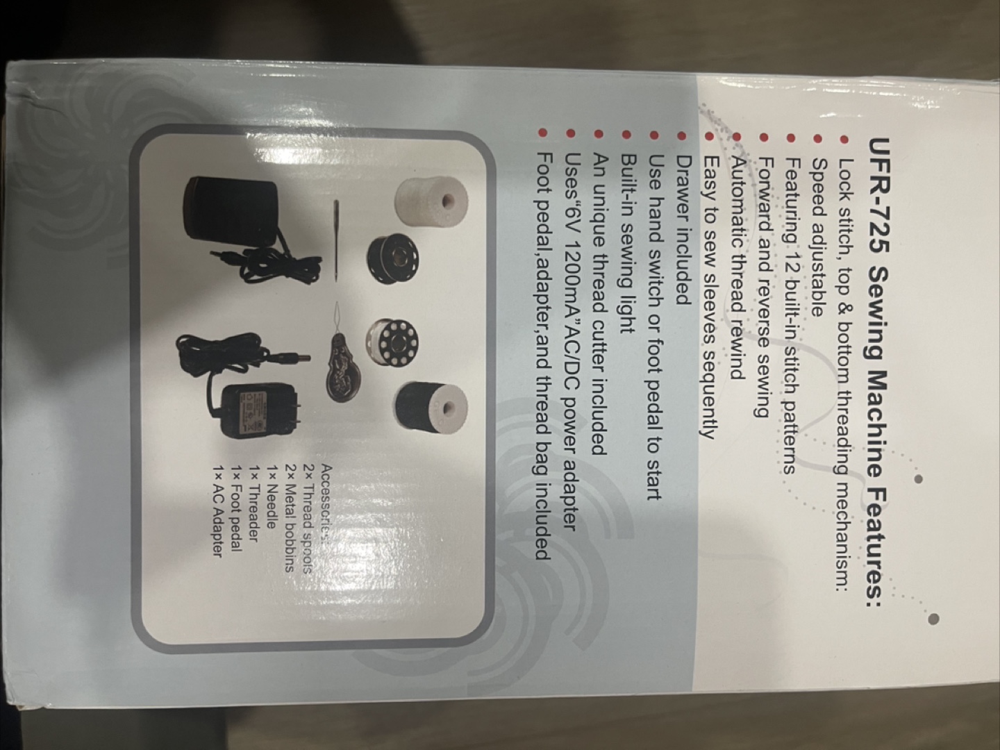 New Sewing Machine - 12 Stitch Patterns - photo 2
