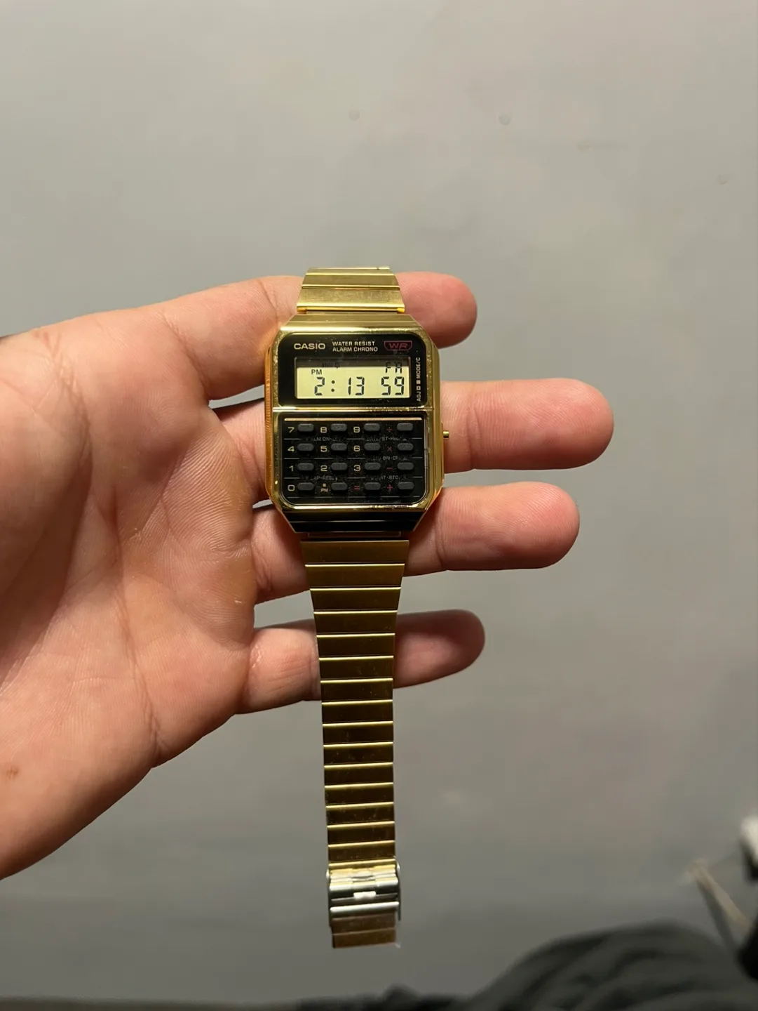 Gold Calculator Watch thumbnail