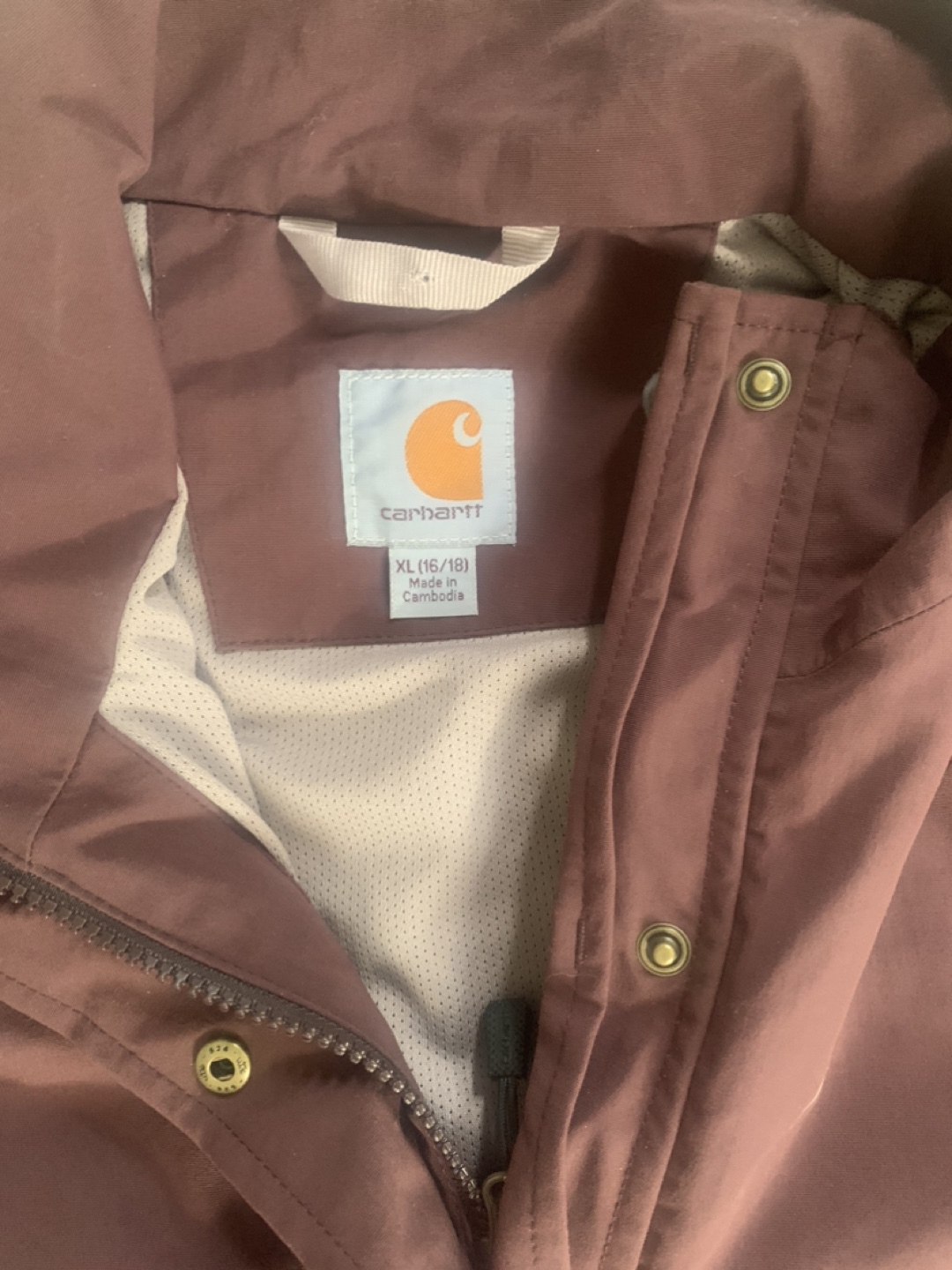Carhartt Maroon Jacket - photo 4