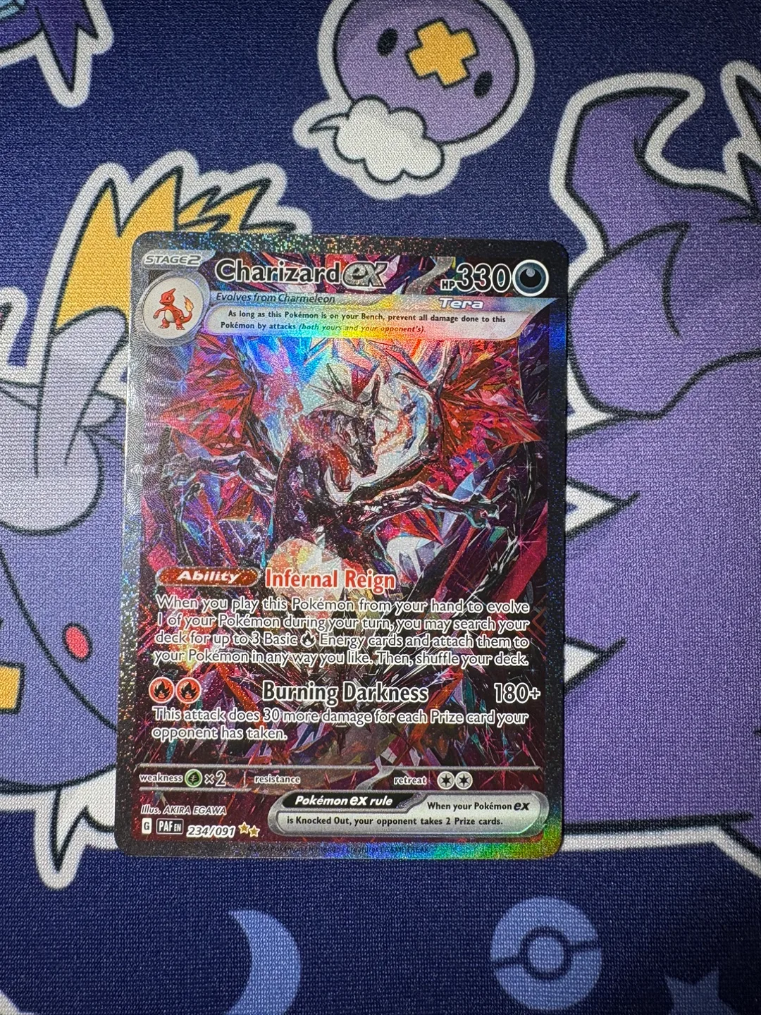Charizard EX Paldean Fates SIR thumbnail