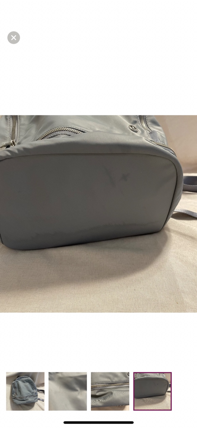 Lululemon Grey Backpack City Adventurer GUC - photo 4