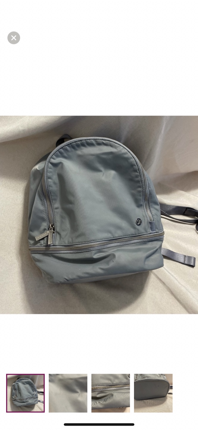 Lululemon Grey Backpack City Adventurer GUC