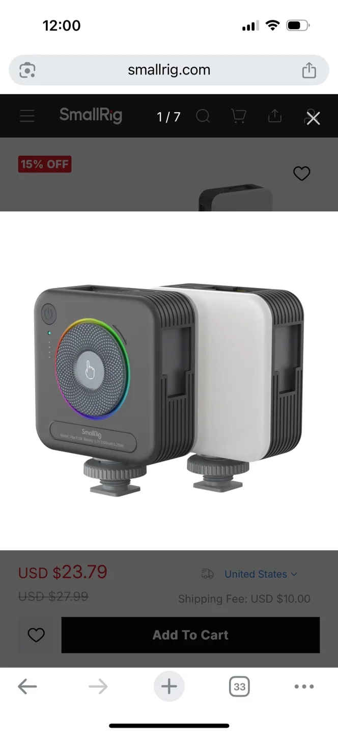 SmallRig Video Light image indicator(3)