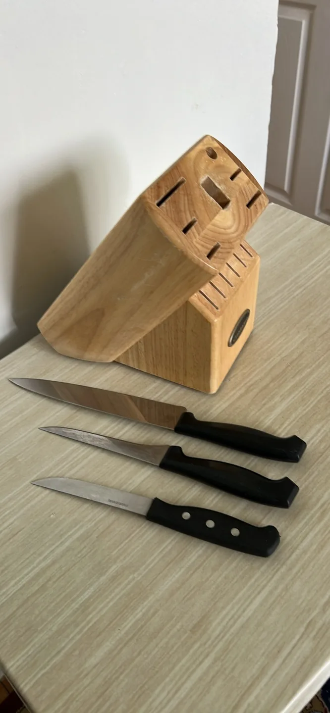 Cuisinart Wooden Knife Block Set thumbnail