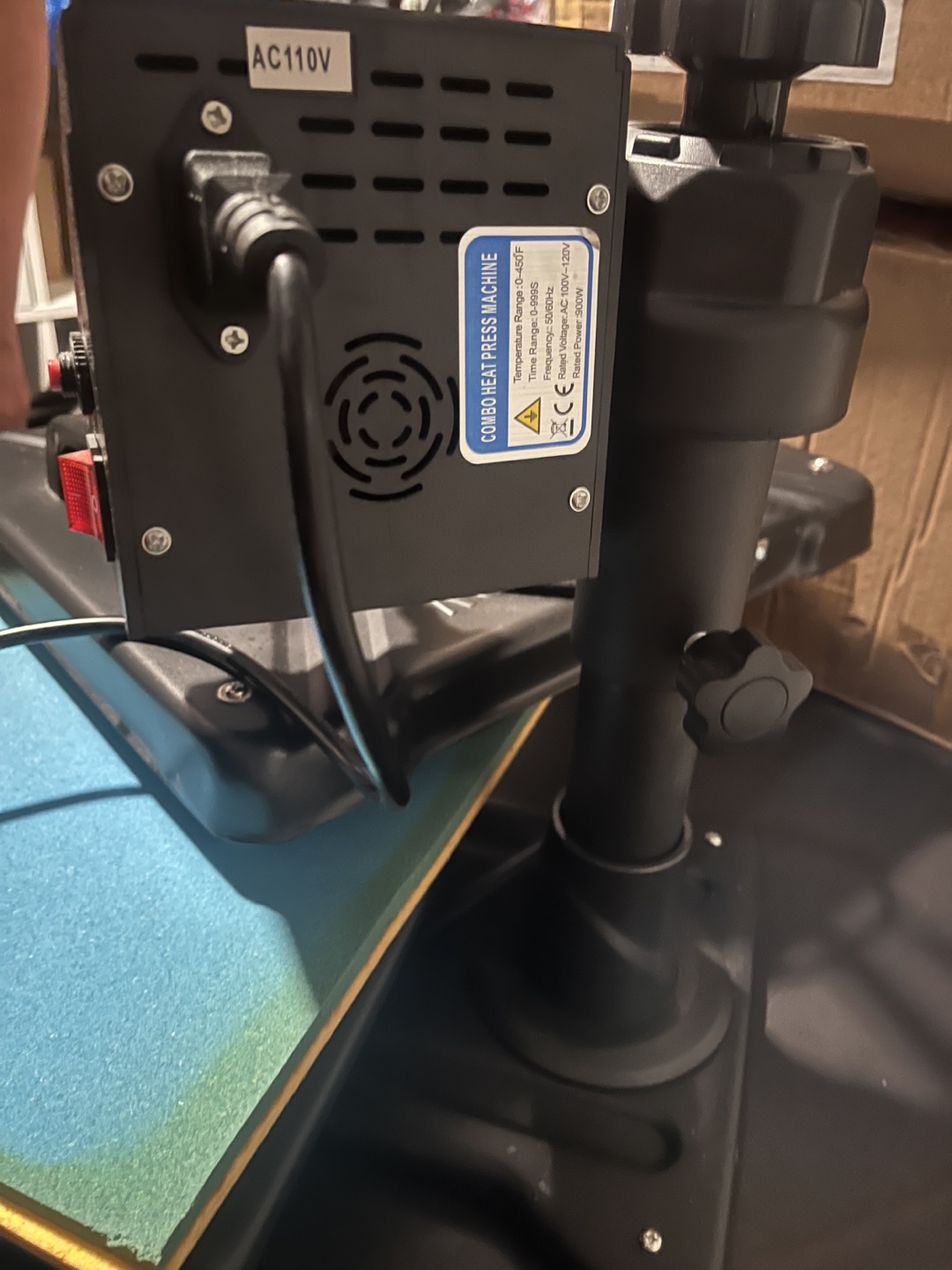 Vevor 8 In 1 Heat Press Machine T-shirt /Mug /Plate 1250w - photo 5