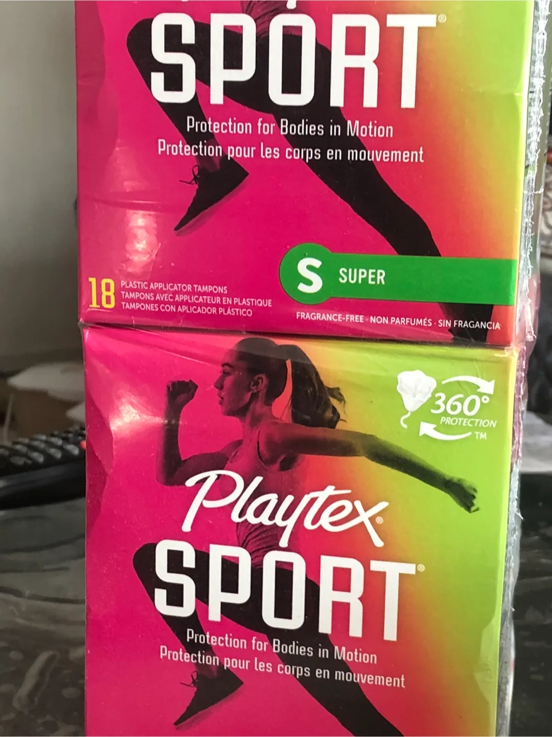 Playtex Sport and Tampax Pearl Tampons image indicator(4)