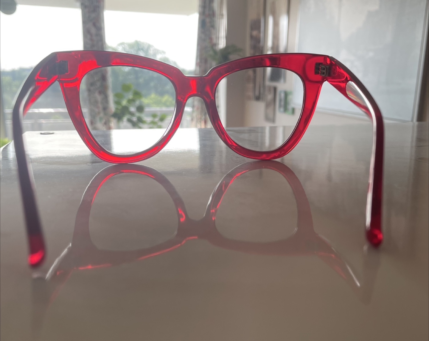 Red Cat Eye Glasses - photo 2