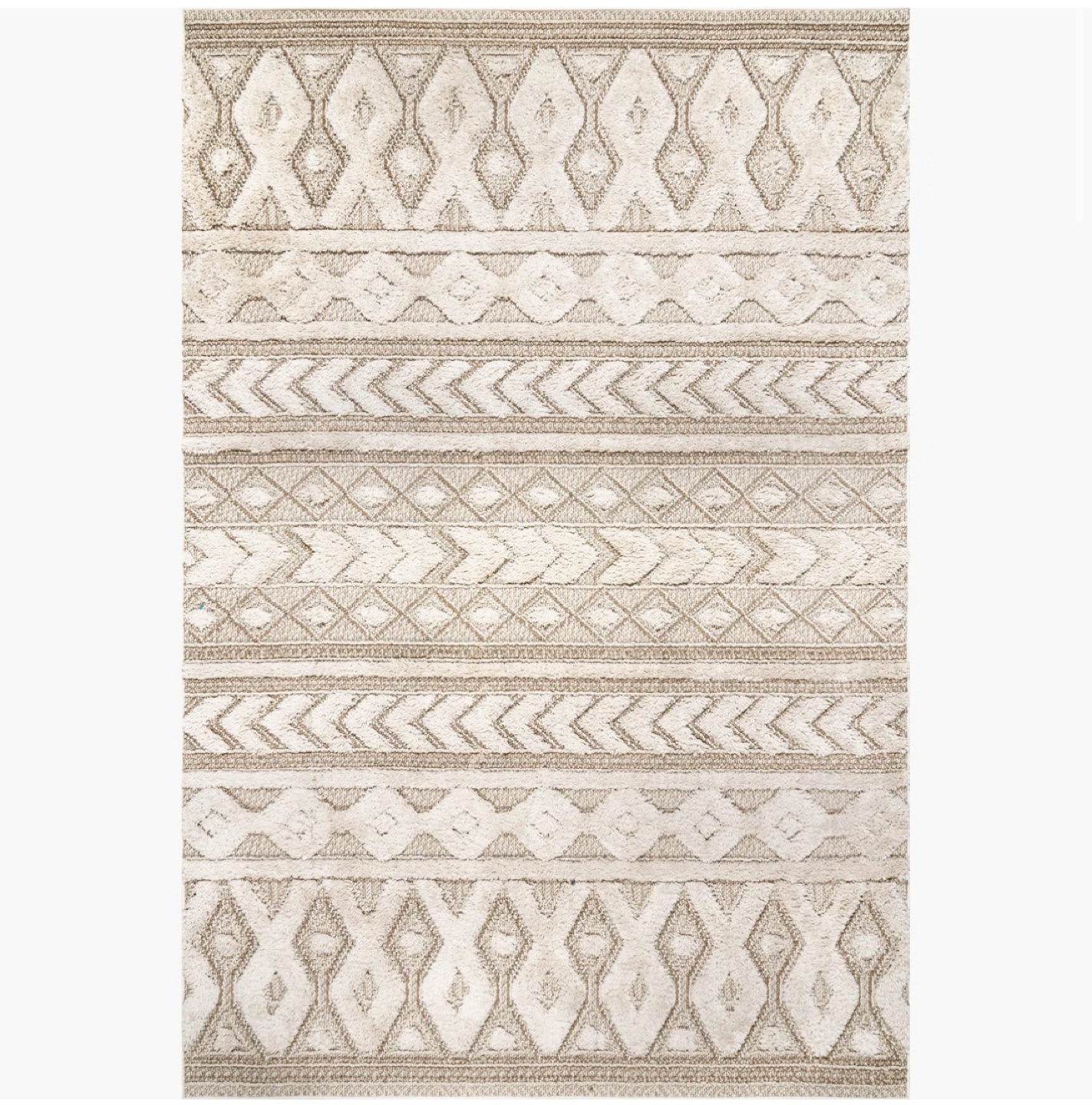 Geometric Pattern Area Rug 4’ x 6’ 🥕