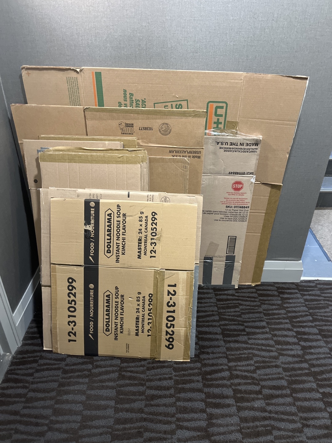 🥕Cardboard Boxes - Perfect for moving or storage