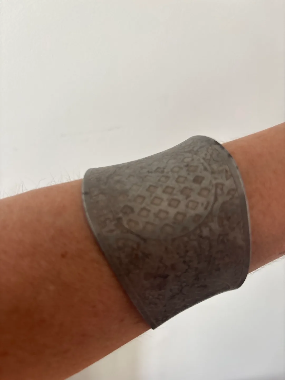 Vintage Etched Cuff Bracelet image indicator(3)