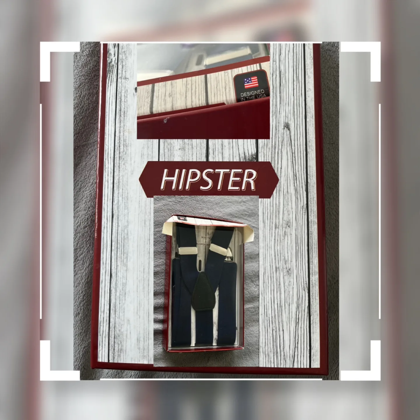 👔BRAND NEW Hipster Suspenders👔 Designed in the 🇺🇸 thumbnail