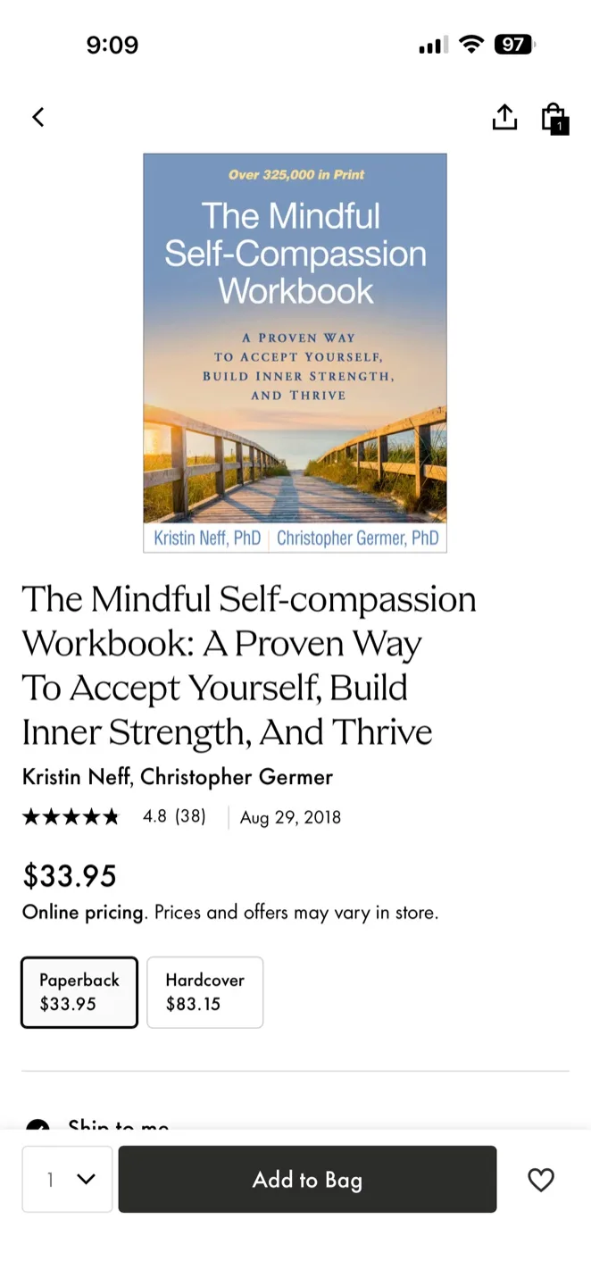 The Mindful Self-Compassion Workbook image indicator(3)