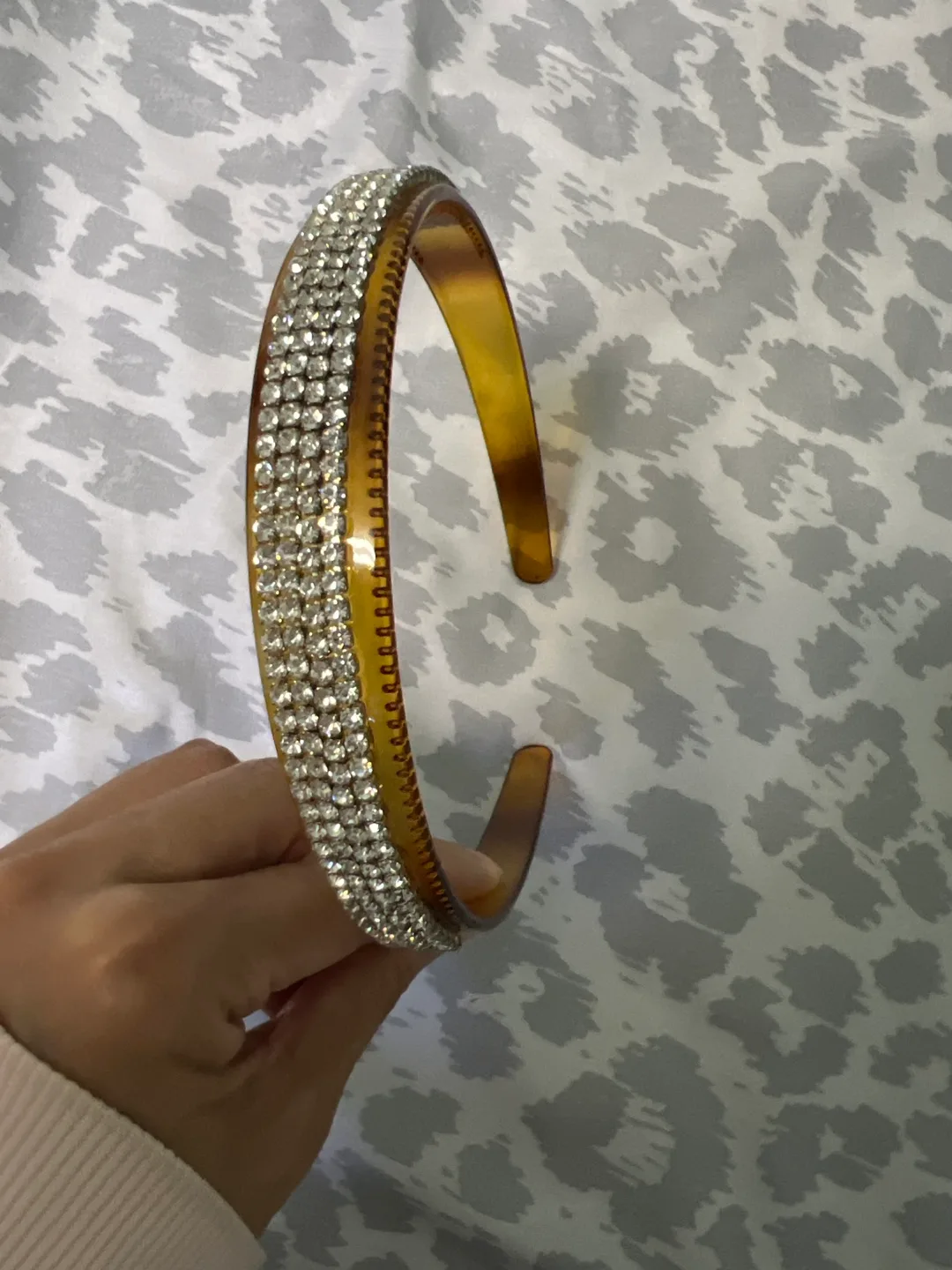 Amber Headband with Rhinestones thumbnail