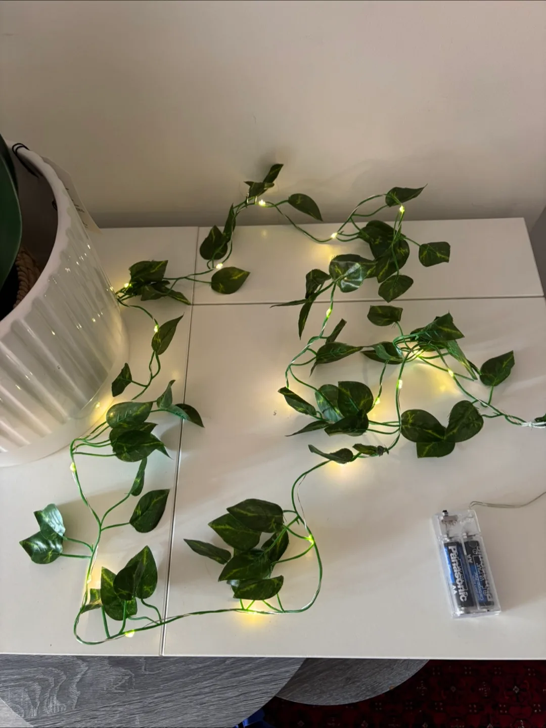Greenery Garland with Lights thumbnail