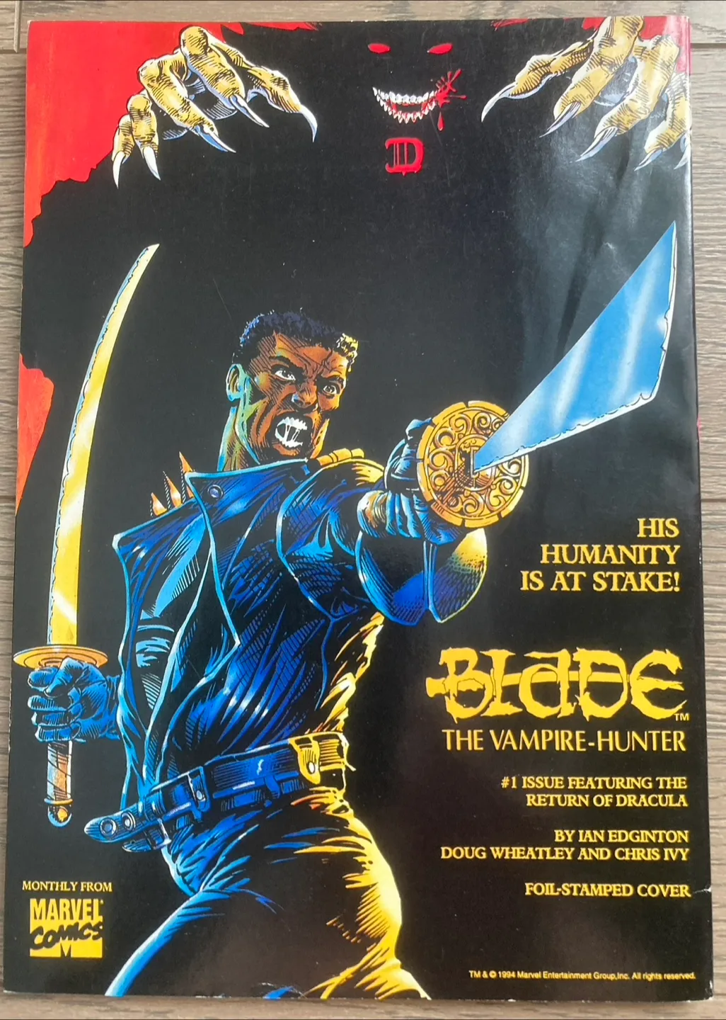 Hero Illustrated Comic Book Magazine Issue 11 May 1994 image indicator(2)