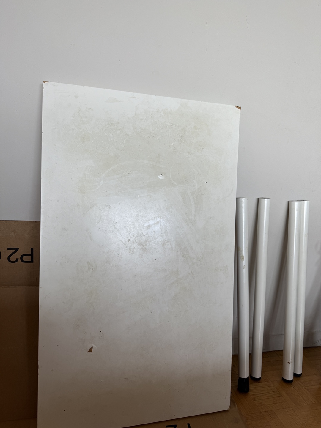 IKEA Desk Tabletop and Legs - photo 3
