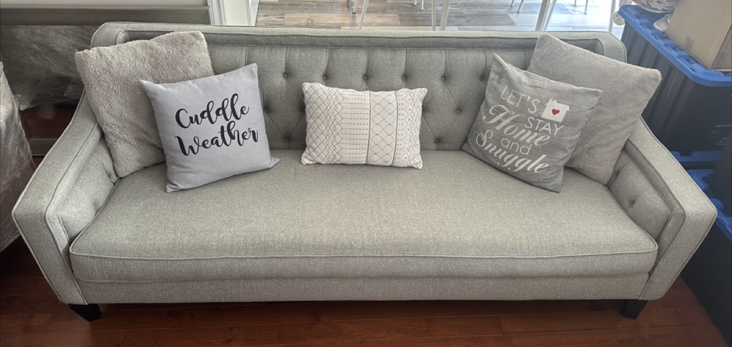 Couch and love seat
