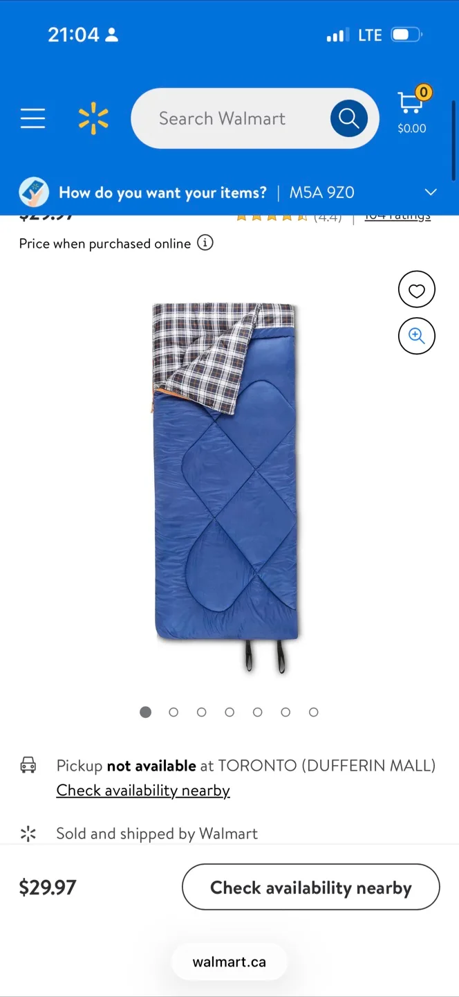 Ozark Trail 5C Sleeping Bag thumbnail