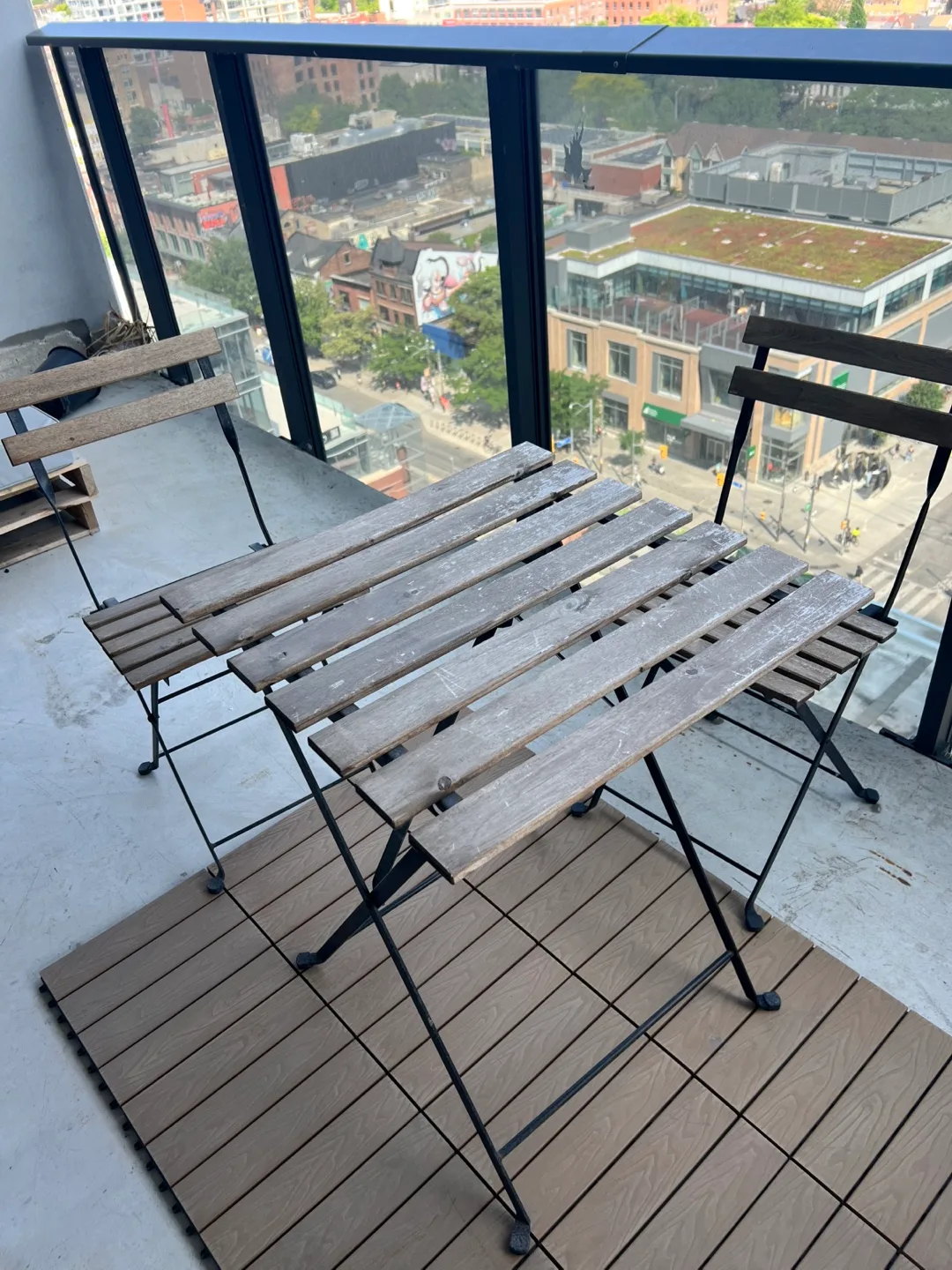 Outdoor mini patio set thumbnail