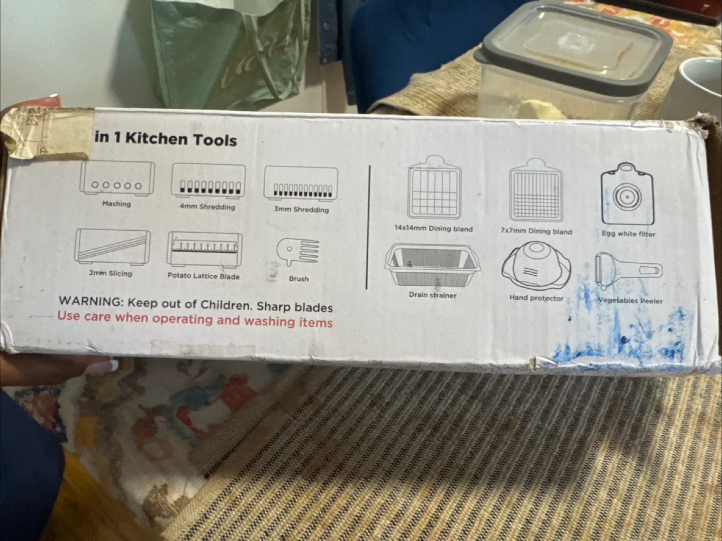 Una Casa Normal 12 in 1 Multi-Functional Kitchen Tool image indicator(3)