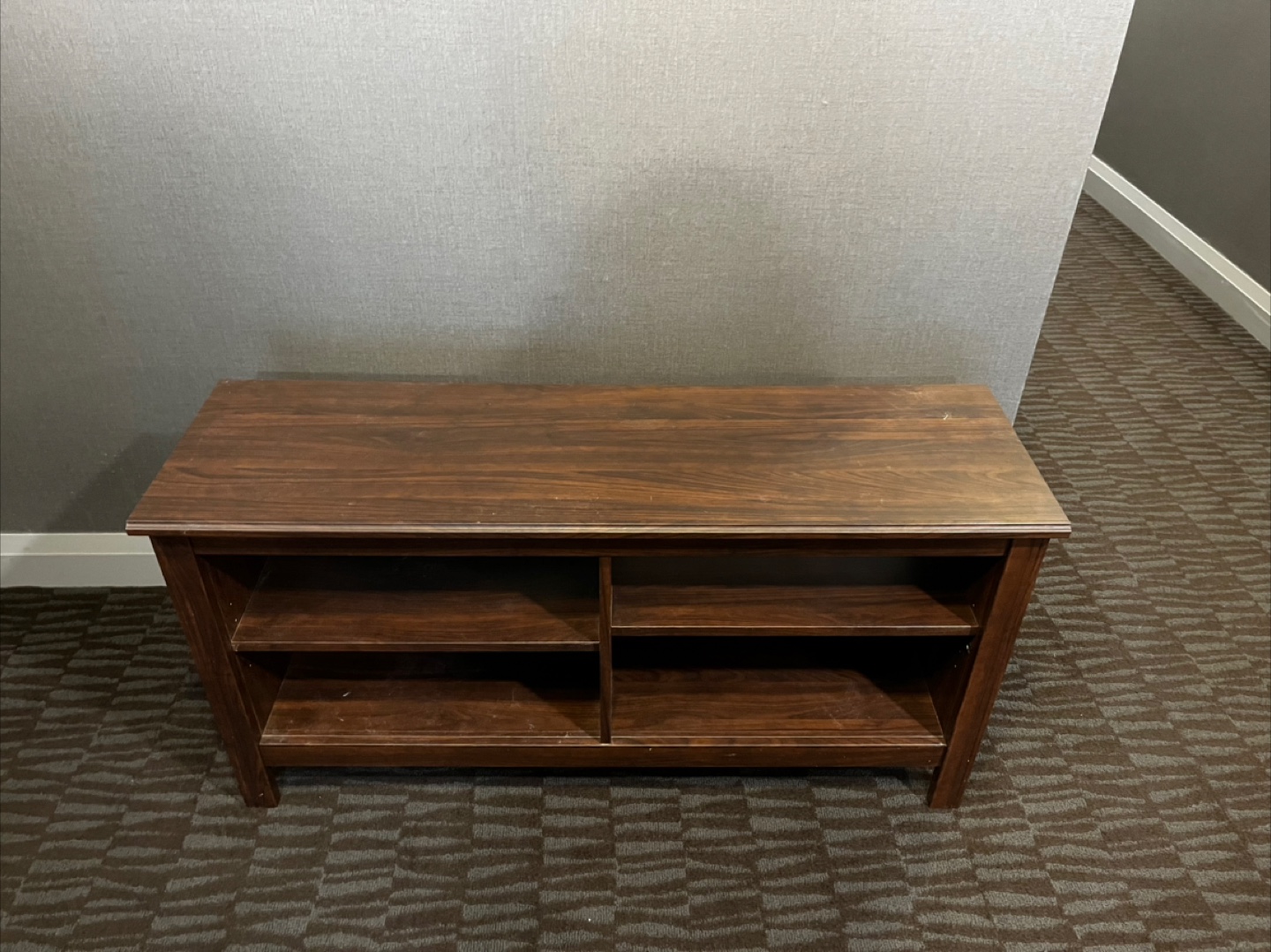Dark Wood TV CABINET /Media Unit 🥕 - photo 2